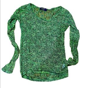 Ashley Brand Couture Sweater NWOT forest dryad